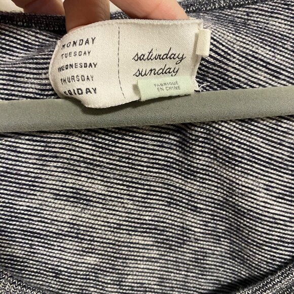 Anthropologie Saturday Sunday Space Dye Gray Dress w/Pockets Size S‎ - Picture 4 of 9